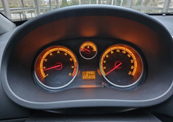 Opel Corsa cena 9900 przebieg: 285800, rok produkcji 2007 z Sieraków małe 56
